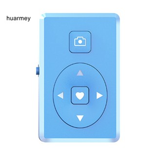 Huarmey กล้องเซลฟี่ชัตเตอร์ไร้สาย บลูทูธ พร้อมรีโมตคอนโทรล สําหรับโทรศัพท์มือถือ