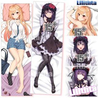 ปลอกหมอน ลายการ์ตูนอนิเมะ Dakimakura Darling Kitagawa Marin Kuroe Shizuku Game แฮนด์เมด