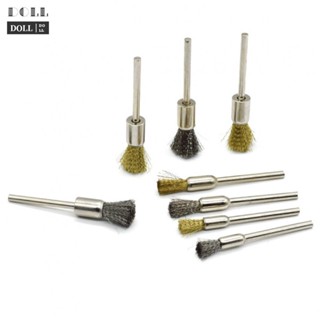 ⭐READY STOCK ⭐3.0mm Shank Stainless Steel Brush Brass Wire Polishing Brush For Rotary-Tool New