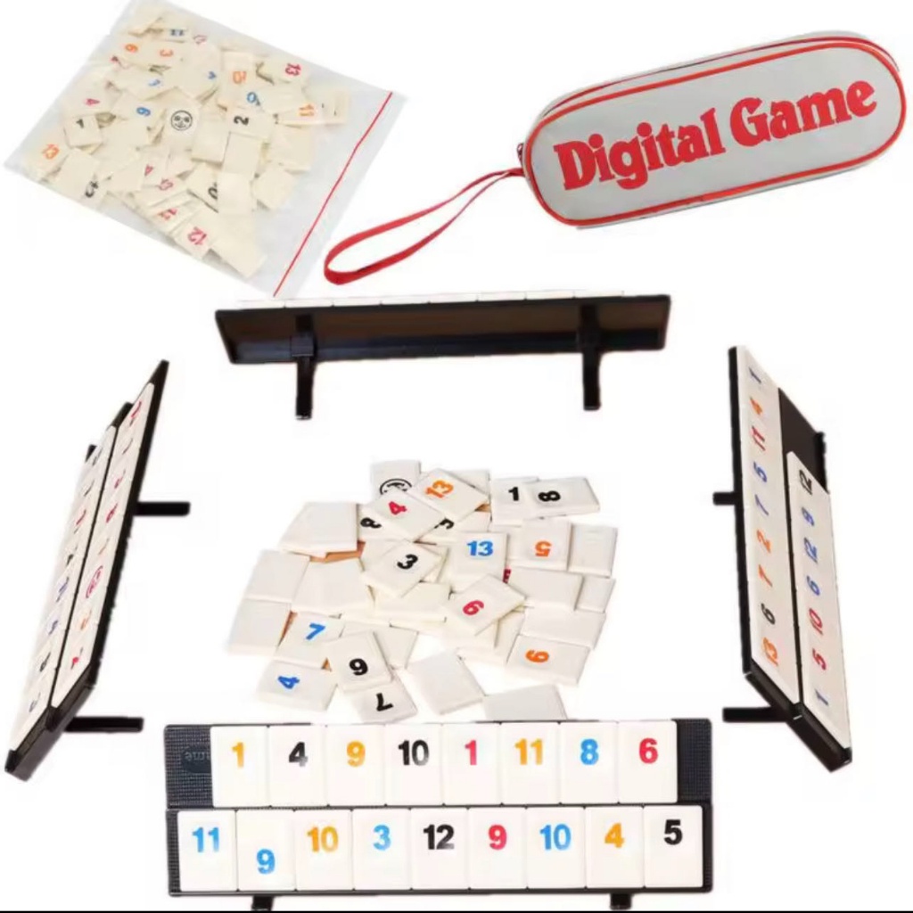 [SG] 106 Tiles Family Game/Rummy Tile เกมกระดานคลาสสิก 2-4 คน/Israel Mahjong Digital Game Party Game
