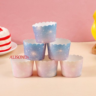 ALISOND1 ที่วางคัพเค้ก และขนมหวาน ไล่โทนสี DIY