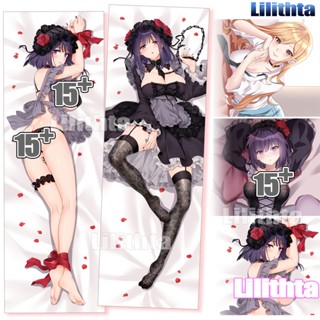 ปลอกหมอน ลายการ์ตูนอนิเมะ Dakimakura Darling Kuroe Shizuku Kitagawa Marin Game สําหรับตกแต่งบ้าน