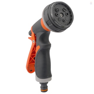 Garden Hose Nozzle Spray Nozzle  with 8 Adjustable Watering Patterns Anti-Slip High Pressure Water Nozzle for Watering Garden Cleaning Car Wash Pets Shower