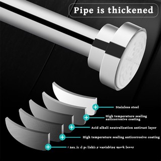 ราวแขวนผ้าม่าน สเตนเลส ยืดหดได้ ปรับได้ สําหรับอาบน้ํา