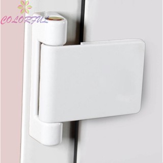 【COLORFUL】Doors Hinge Aluminum Alloy Casement High Security Repairs Strong Bearing