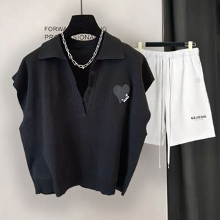 เสื้อสูท คอปกโปโล พิมพ์ลายตัวอักษร สุดเท่ สําหรับผู้ชาย