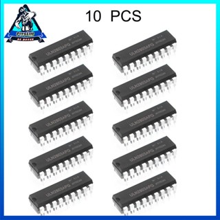 [Ready] 10pcs Uln2803a Transistor Array-8 Npn Ic Direct Insertion Darlington Drive [F/4]