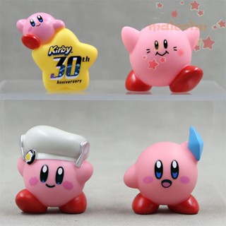 MALCOLM ตุ๊กตาฟิกเกอร์ Kirby Kirby สีชมพู สําหรับตกแต่งคริสต์มาส