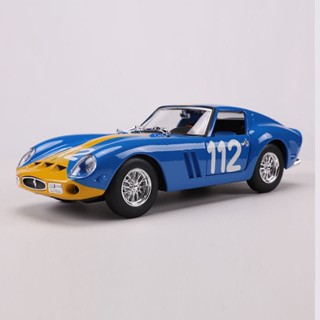 Burago 1: 24 Ferrari 250GTO อัลลอย ของเล่นสําหรับเด็กผู้ชาย ของขวัญ โมเดลรถยนต์แข่ง