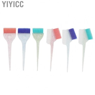 Yiyicc Dying Brush  Set Antislip Handle for Beauty Salon