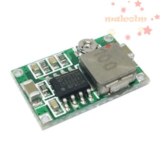 MALCOLM บอร์ดสเต็ปดาวน์ LM2596 MINI360 เอาท์พุท USB 2A 4.75V-23V เป็น 1V-17V สําหรับเครื่องบินบังคับ