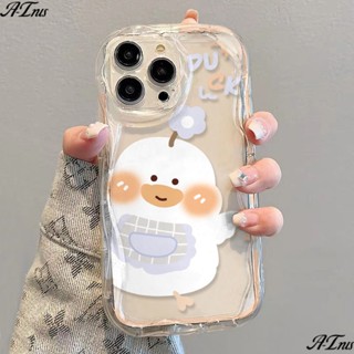 Xr Xrxs เคสโทรศัพท์มือถือแบบนิ่ม ใส กันกระแทก ลายน่ารัก สําหรับ Iphone 14 11 7promax 8p✅เคสป้องกัน ลายเป็ด 13 สําหรับ Apple 7KO8 12