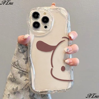 เคสโทรศัพท์มือถือนิ่ม แบบใส ทรงโค้ง ลายสุนัข Pacha สําหรับ Iphone 11✅เคสโทรศัพท์มือถือใส แบบนิ่ม กันกระแทก สําหรับ Apple Iphone 12 14promax 8p 13 7xr WSKR