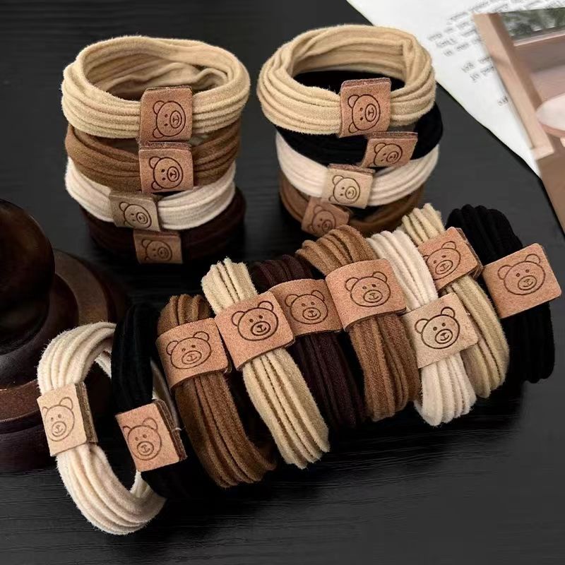 Jewelry 38 บาท ยางรัดผม แบบยืดหยุ่นสูง ลายหมีน่ารัก ที่ทนทาน แฟชั่นสําหรับผู้หญิง Baby & Kids Fashion