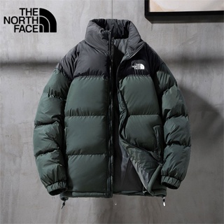 เสื้อแจ็กเก็ต ผ้าฝ้าย ปักลายโลโก้ The North Face แบบดั้งเดิม แฟชั่นฤดูหนาว สําหรับคู่รัก