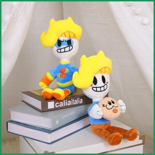 ตุ๊กตาการ์ตูนอนิเมะ Bryson and Ham Plushie Yellow Hair Boy ของเล่นสําหรับเด็ก