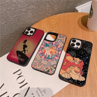 พร้อมส่ง CASETiFY【The Lion King】เคสโทรศัพท์มือถือ ซิลิโคน กันกระแทก ลายสิงโตน่ารัก แฟชั่น สําหรับ iPhone 14 Pro MAX 13 12 11 Pro MAX