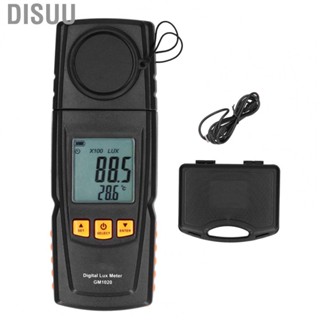 Disuu Luxmeter  Plastic Handheld Illuminance Tester Light Meter for Outdoor Home Indoor Garden