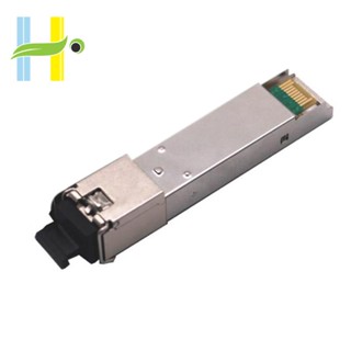 โมดูลสวิตช์ Gigabit SFP ไฟเบอร์เดี่ยว 20 กม. สําหรับ HP H3C Switch