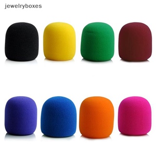 [jewelryboxes] โฟมฟองน้ําครอบไมโครโฟน แบบมือถือ 10 สี