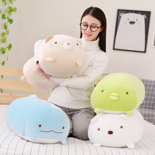 หมอนตุ๊กตานุ่ม รูปการ์ตูน Sumikko Gurashi San-X Corner Bio น่ารัก ขนาด 30-60 ซม. เหมาะกับของขวัญ สไตล์ญี่ปุ่น สําหรับตกแต่งบ้าน