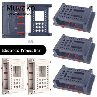 MUVAKO กล่องพลาสติก ABS สําหรับใส่จัดเก็บอุปกรณ์อิเล็กทรอนิกส์ DIY