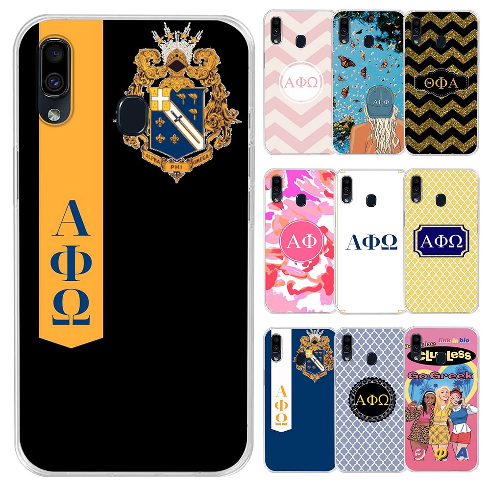 OPPO A5s A7 2018 AX7 A59 F1S A77 F3 A8 A31 A83 A1 เคสโทรศัพท์ซิลิโคนอ่อนนุ่มโปร่งใส Alpha Phi 204M