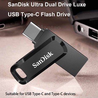 Sandisk แฟลชไดรฟ์โลหะ USB 3.1 512GB Ctype256Gb 128GB Gb 32 64GB