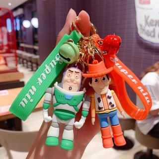 พวงกุญแจ จี้ตุ๊กตาการ์ตูน Toy Story น่ารัก เหมาะกับของขวัญวันเกิด ของเล่นสําหรับเด็ก