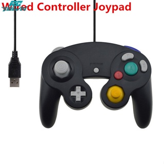 Rctown จอยสติ๊กควบคุมเกม แบบใช้สาย USB สําหรับคอมพิวเตอร์ Nintend Gamepads NGC GC MAC