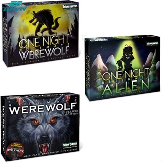 เกมกระดาน RCtown เวอร์ชั่นภาษาอังกฤษ One Night Ultimate Werewolf ของเล่นสําหรับเด็ก