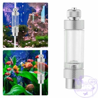 Valentine CO2 เครื่องปฏิกรณ์ฟองอากาศ CO2 อะลูมิเนียมอัลลอย สําหรับตู้ปลา DIY