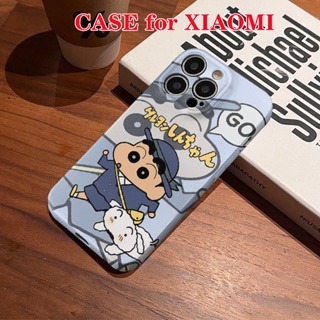 เคสโทรศัพท์มือถือแบบแข็ง กันกระแทก ลายการ์ตูนชินจัง สําหรับ Xiaomi 13 Ultra 12 Pro 12S 12T 12X Lite 11 11i Series 5G NE Mi 11X 10 10T 9