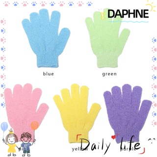 Daphne ถุงมือฟองน้ํา ขัดผิว ให้ความชุ่มชื้น 1 คู่