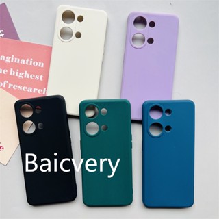 เคส Oneplus ACE 2V สีลูกกวาด เคลือบด้าน นิ่ม TPU ซิลิโคน ป้องกัน