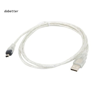 &lt;Dobetter&gt; อะแดปเตอร์แปลงสายเคเบิล USB เป็น IEEE 1394 Firewire 4 Pin ยาว 15 ม. สําหรับ iLink