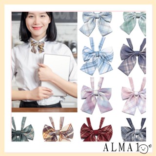 ALMA ชุดยูนิฟอร์มนักเรียน ประดับโบว์น่ารัก สไตล์กะลาสี