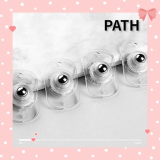 PATH ล้อสเตนเลสใส ขนาดเล็ก สําหรับเฟอร์นิเจอร์ 4 ชิ้น