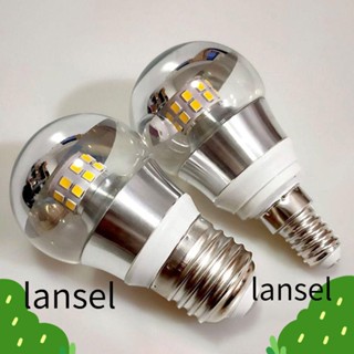 Lansel หลอดไฟ LED 5W 7W 9W 2023 E27 E14 สีขาว สําหรับตกแต่งบ้าน