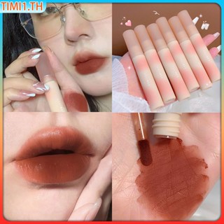 Mirror Lip Gloss Cosmetics Cute Water Glossy Lip Glaze ลิปสติกติดทนนานให้ความชุ่มชื้น | เวลา1