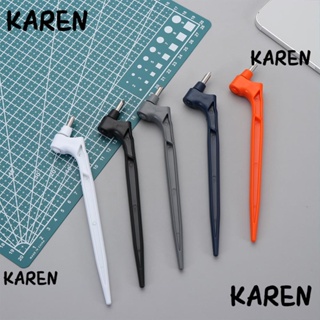 Karen เครื่องมือแกะสลัก ลายฉลุ สําหรับตัดกระดาษ สมุดภาพ งานฝีมือ DIY