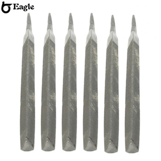 ⭐24H SHIPING⭐6pack 6Inch 150mm Steel Files Without Handle Triangular Files Single Cutting