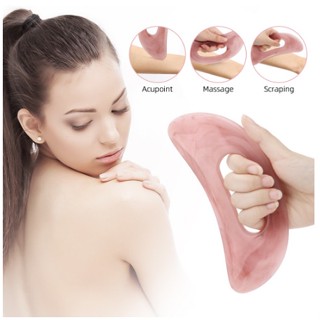 หินนวดหน้า Gua Sha ที่นวดหน้า กวซานวดหน้า เครื่องมือนวดกัวซา ขนาดใหญ่ ป้องกันเซลลูไลท์ สําหรับนวดร่างกาย