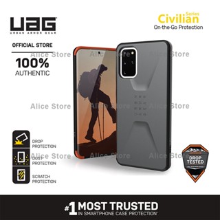 Uag เคสโทรศัพท์มือถือ สีเทา สําหรับ Samsung Galaxy S20 Ultra S20