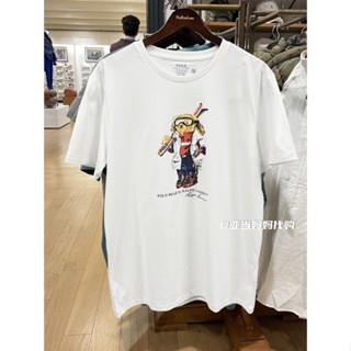 เสื้อยืดแขนสั้นลําลอง คอกลม ผ้าฝ้าย พิมพ์ลาย Beverly bearly สําหรับผู้ชาย