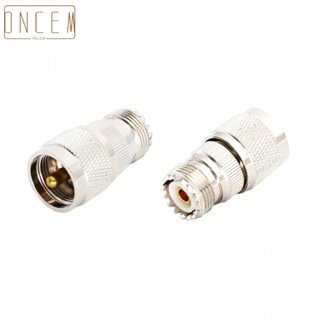 【ONCEMOREAGAIN】Adapter UHF Female SO239 Brass Brass Body For Antennas For Coaxial Cable