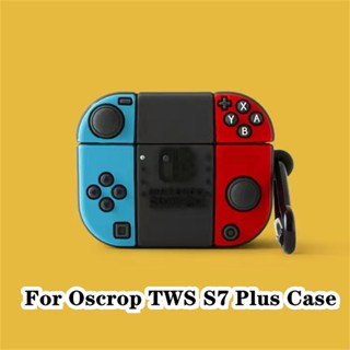 【Ĕĕ】เคสหูฟัง แบบนิ่ม กันกระแทก กันการสึกหรอ สําหรับ Oscrop TWS S7 Plus Oscrop TWS S7 Plus