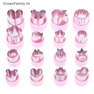 [CrownFamily] ที่หั่นผัก ผลไม้ แบบสเตนเลส ด้ามจับพลาสติก สีชมพู