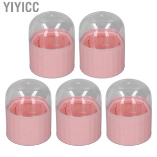 Yiyicc Makeup Sponge Holder Box Travel Case 5 Sets for Trip Use