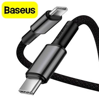 สายชาร์จ C Baseus High Density Braided Fast Charging Data Cable Type-C to Type-C 100W